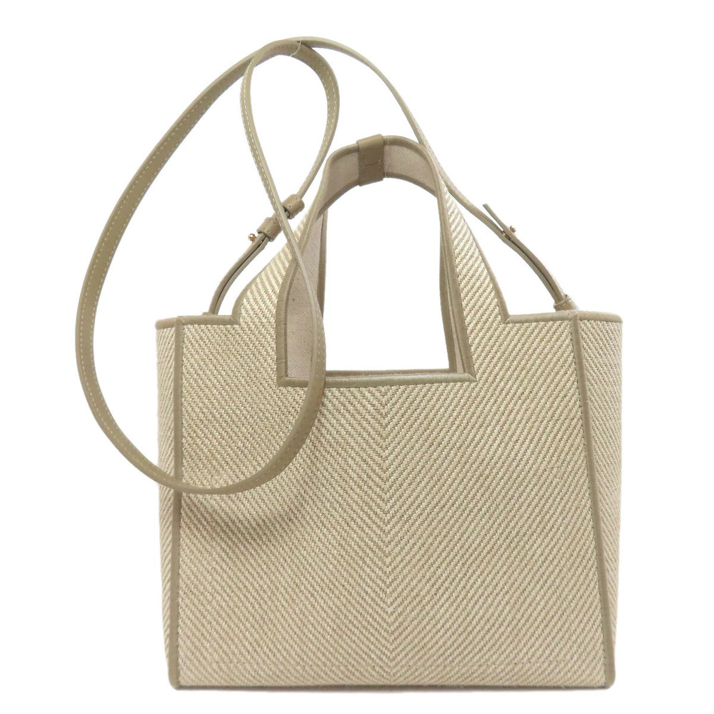 Loewe Raffia Jacquard Canvas Handbag Tote Font